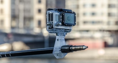 Support GoPro à fixer sur un bâton de marche